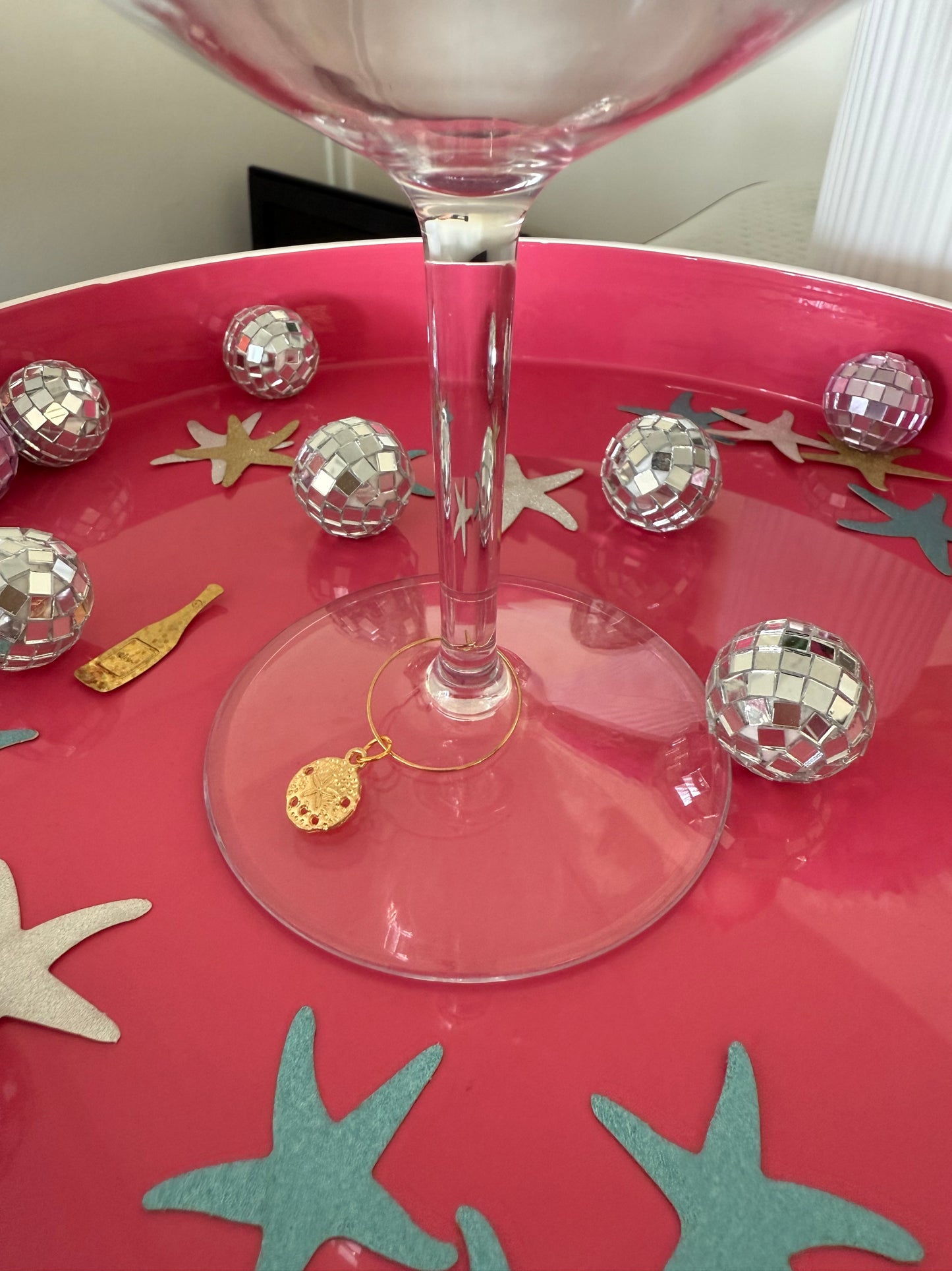 Sea Breeze Set - Wine Glass Charms. Set of 6