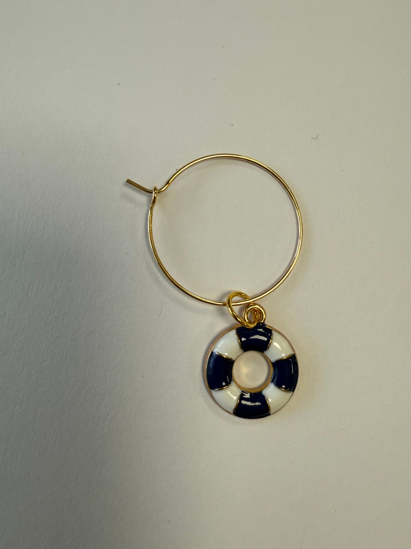 Nautical Wine Glass Charms. Set of 4