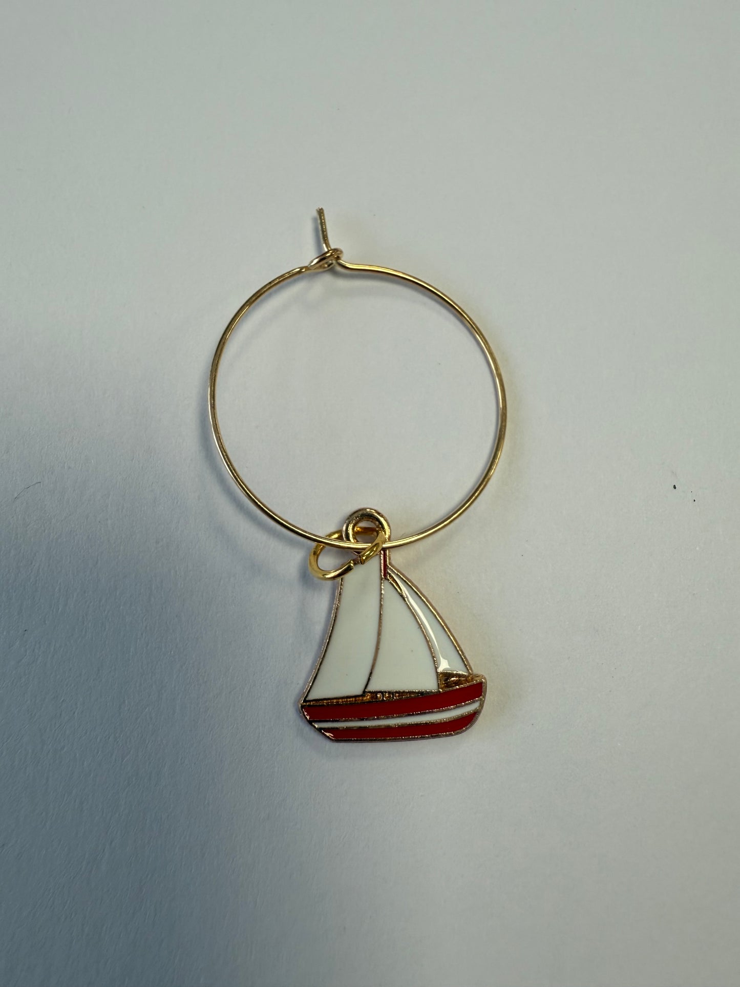 Nautical Wine Glass Charms. Set of 4