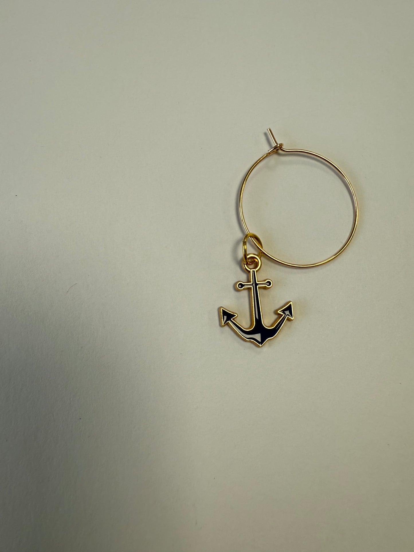 Nautical Wine Glass Charms. Set of 4