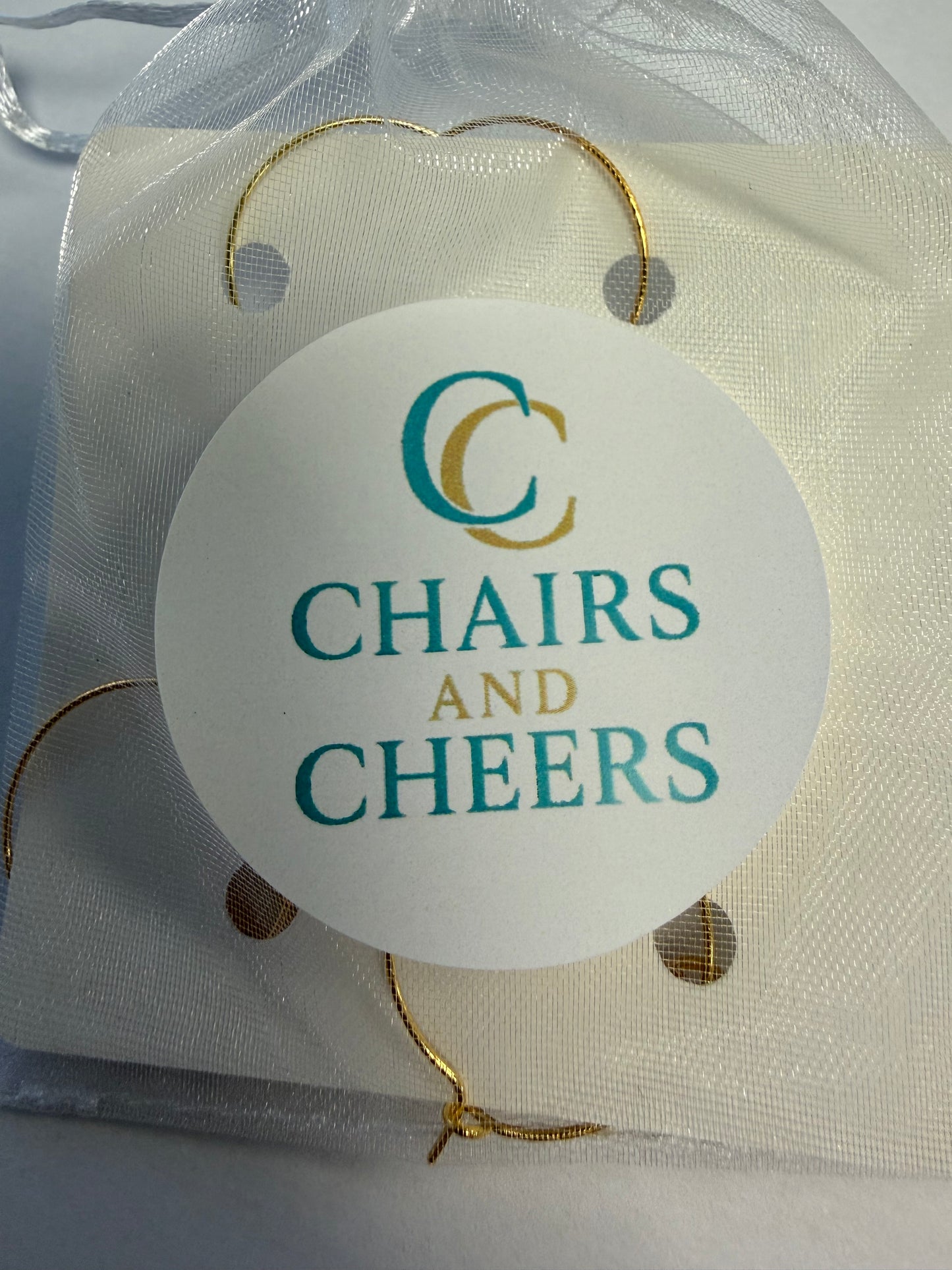 Summer themed wine glass charms, set of 4