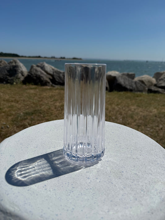 "Tallulah" Deco Fluted Hi-ball Tumbler 330ml